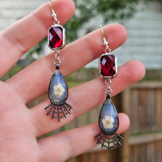 Gothic Spiderweb Chandeliers