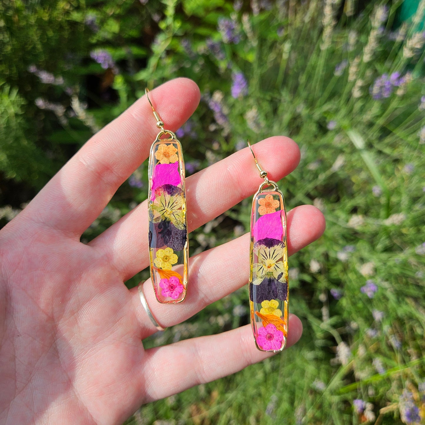 Petal Confetti Dangles