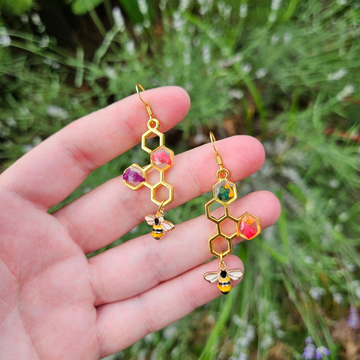 Petal Confetti Honeycombs
