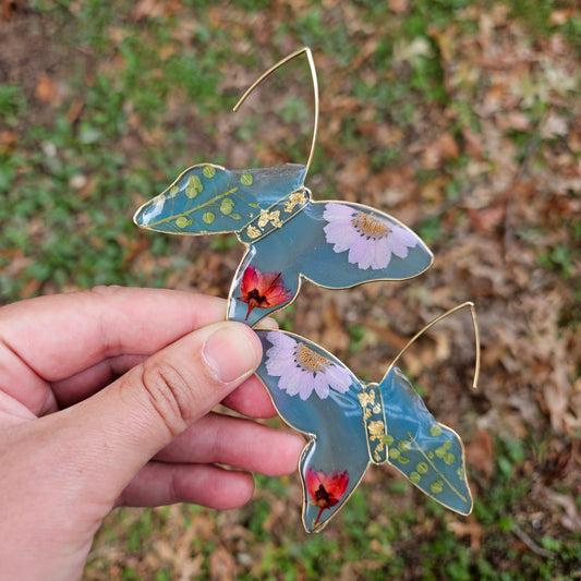 Glow Butterfly Hoops