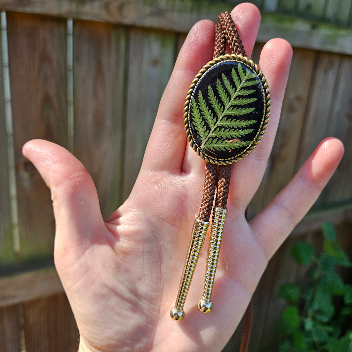 Floral Bolo Tie