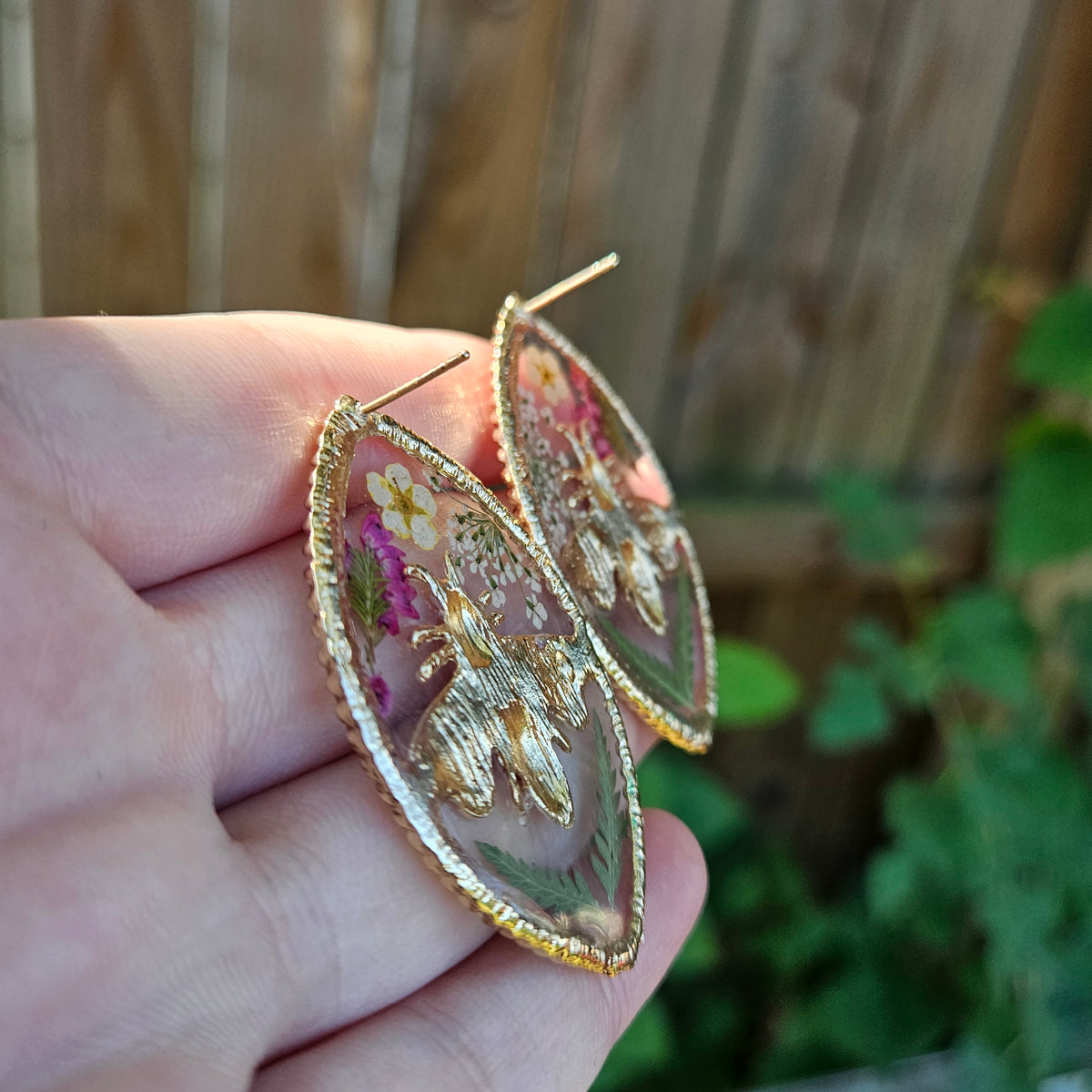 Pollinator Bee Large Studs