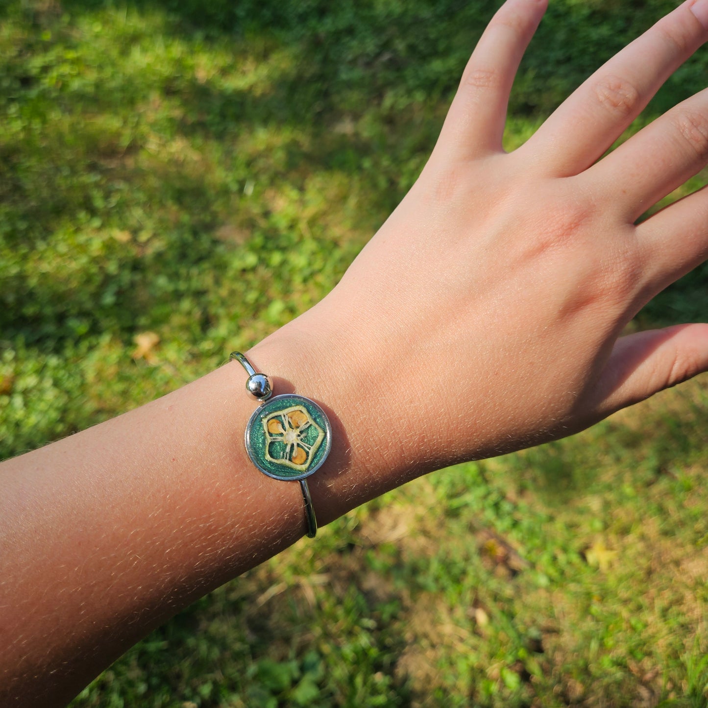 Floral Wrap Bracelet