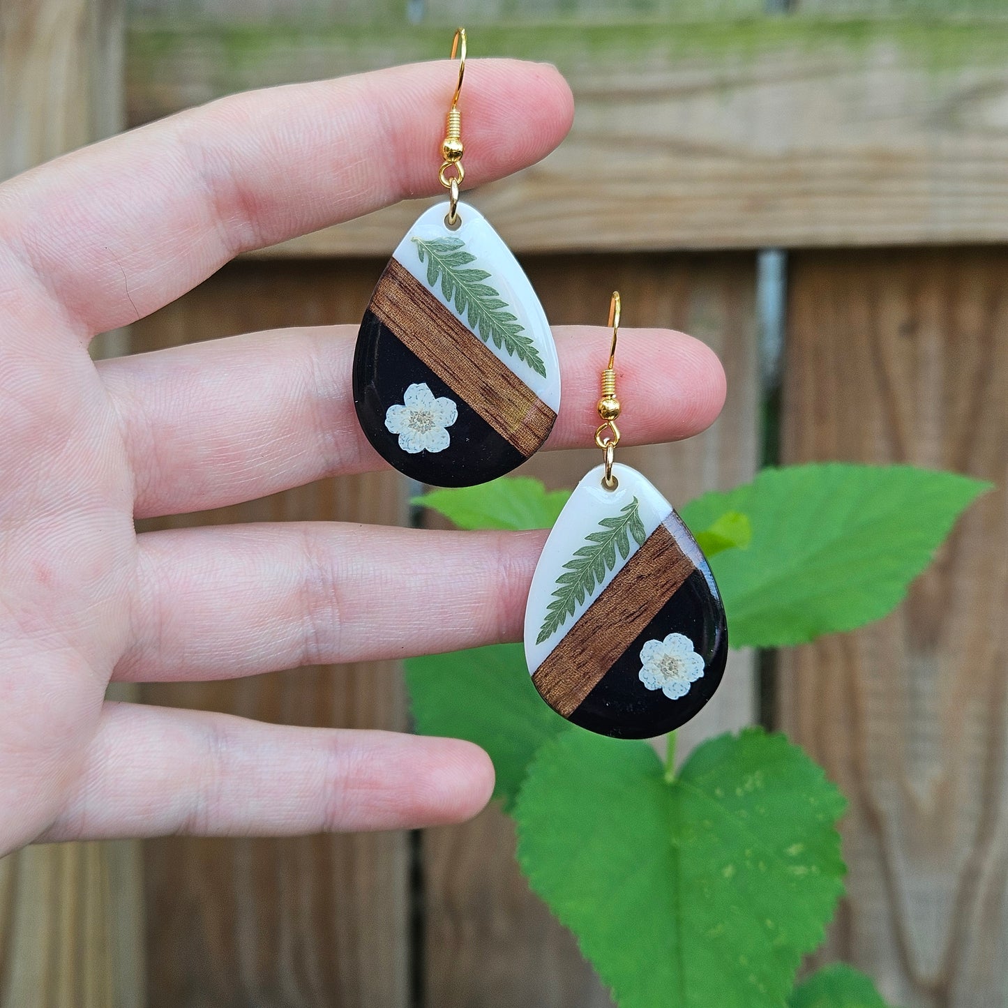 Floral Wood Drops