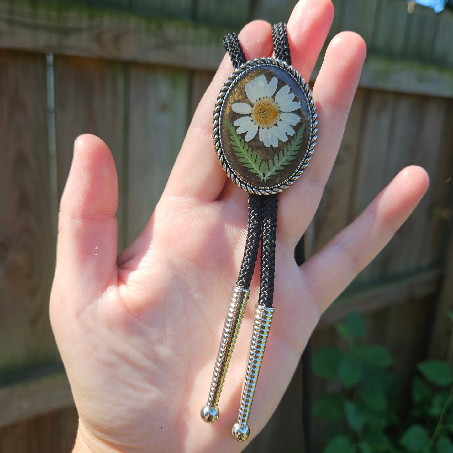 Floral Bolo Tie