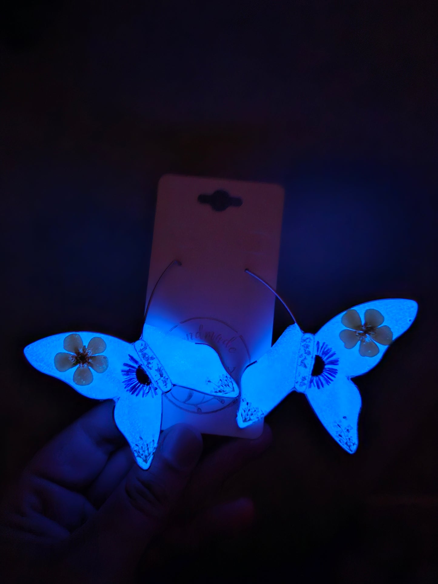 Glow Butterfly Hoops