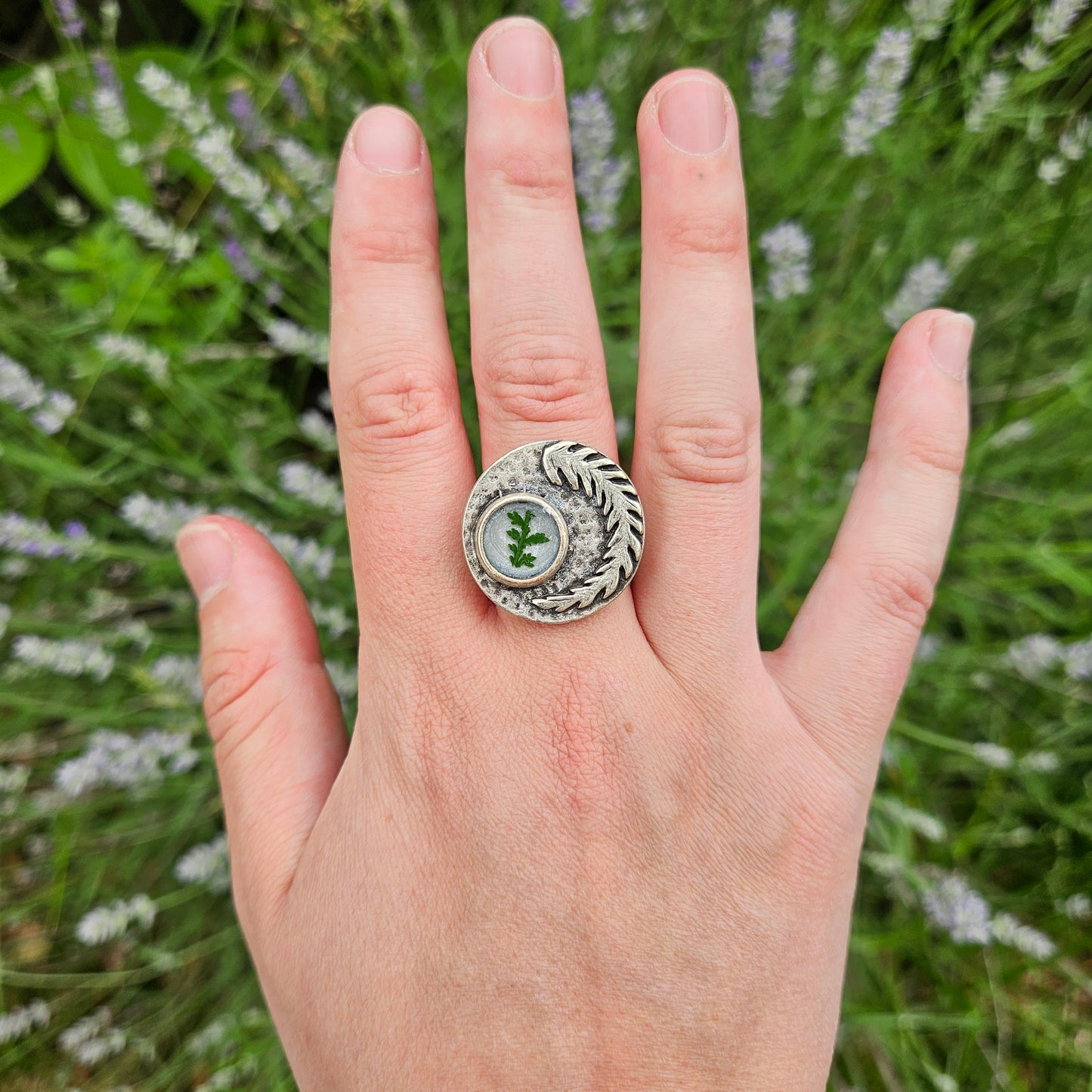 Large Fern Ring