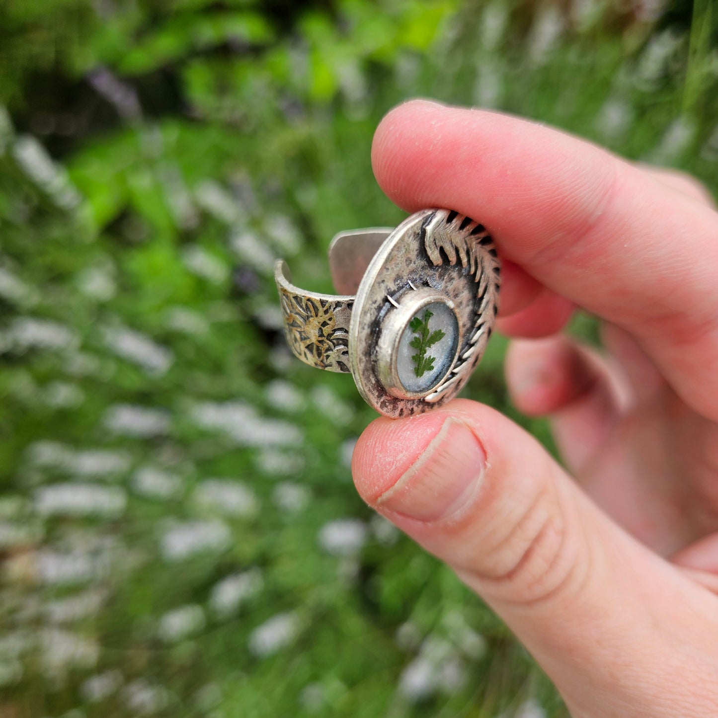 Large Fern Ring