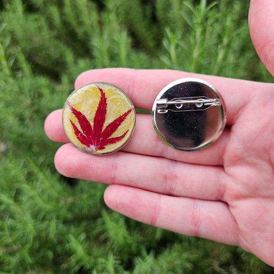 Japanese Maple Leaf Pin