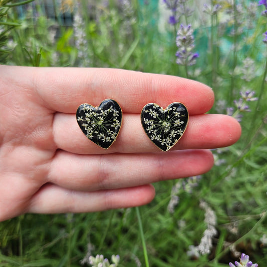 Heart Studs