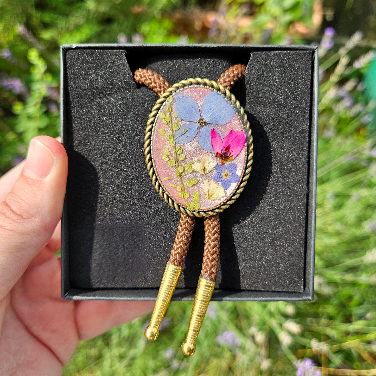 Floral Bolo Tie