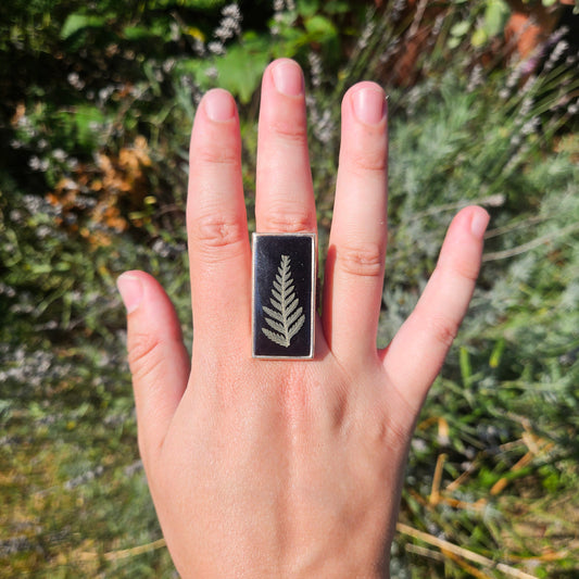 Large Fern Ring