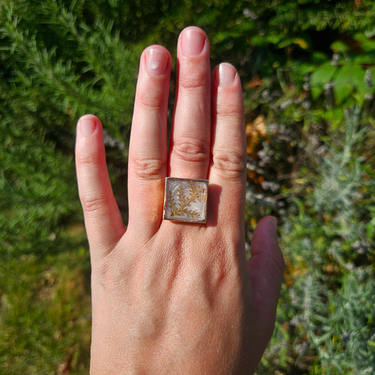 Large Fern Ring