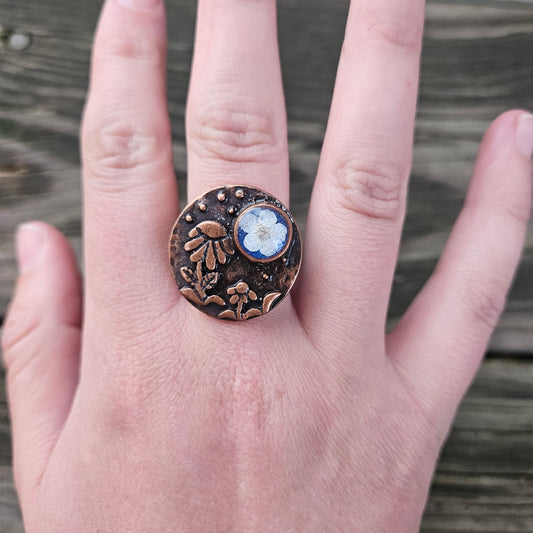 Large Cherry Blossom Ring