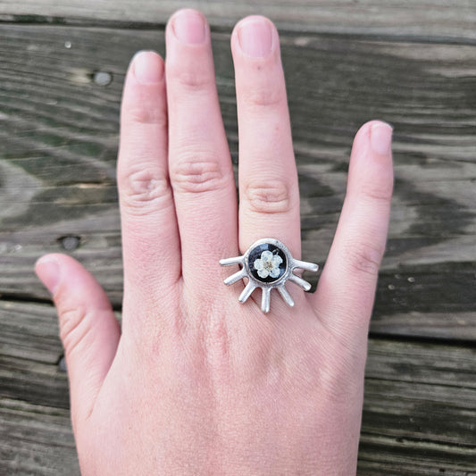 Large Cherry Blossom Ring