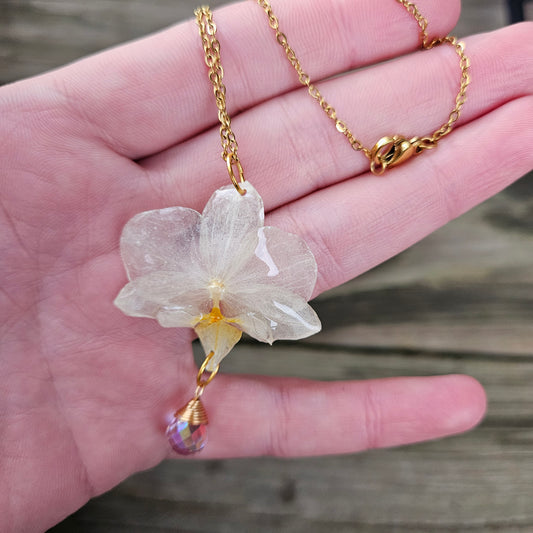 Orchid Necklace