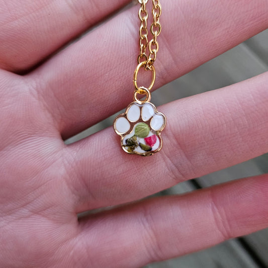 Small Paw Necklace