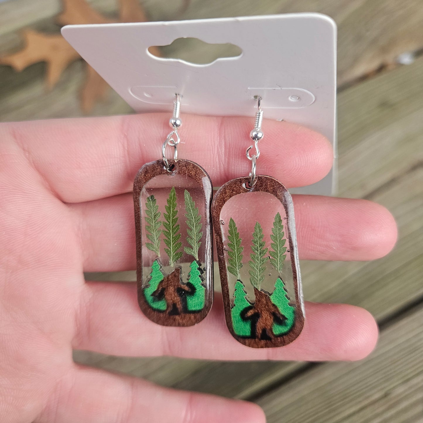 Sasquatch Earrings