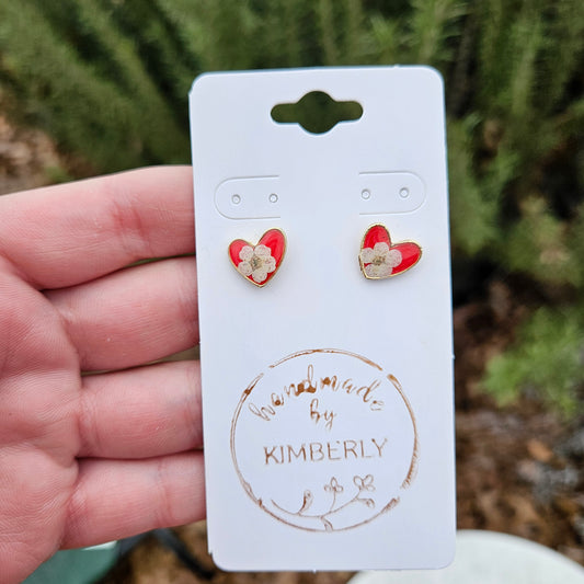 Mini Heart Studs