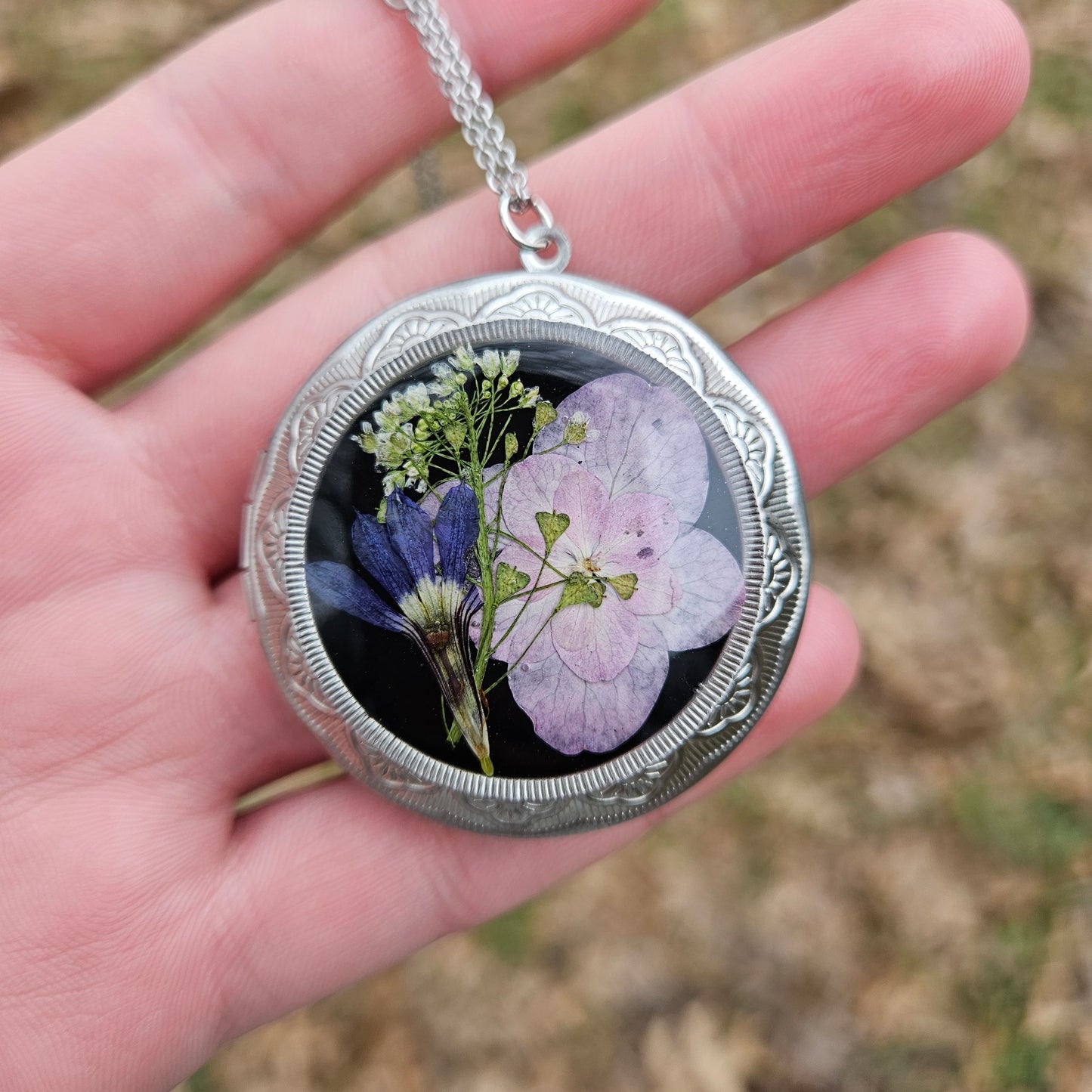 Floral Locket