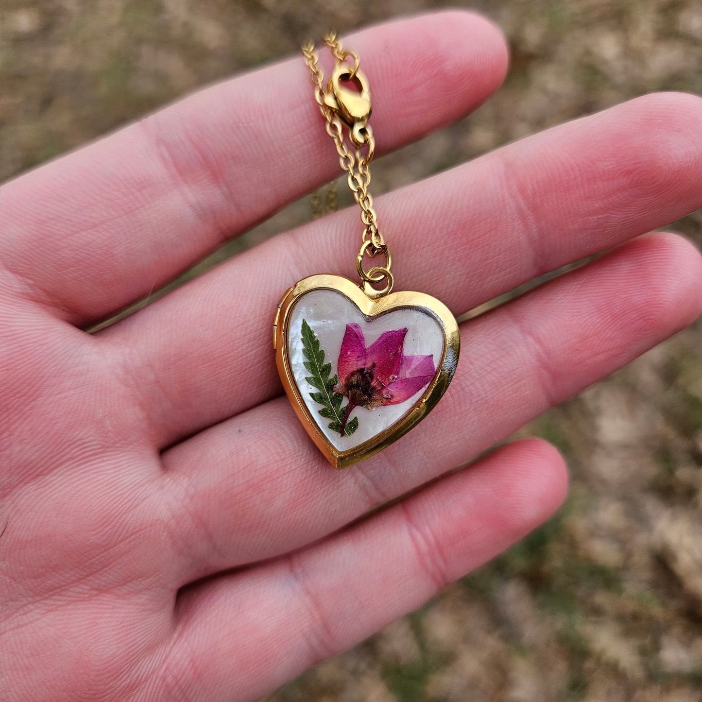 Floral Locket