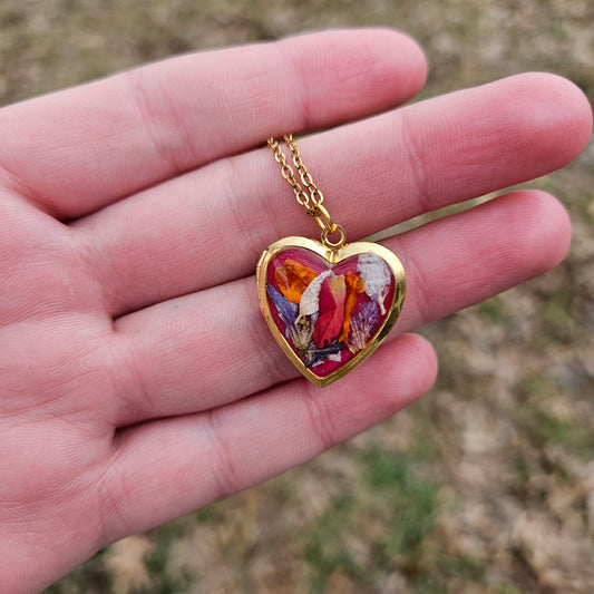 Floral Locket