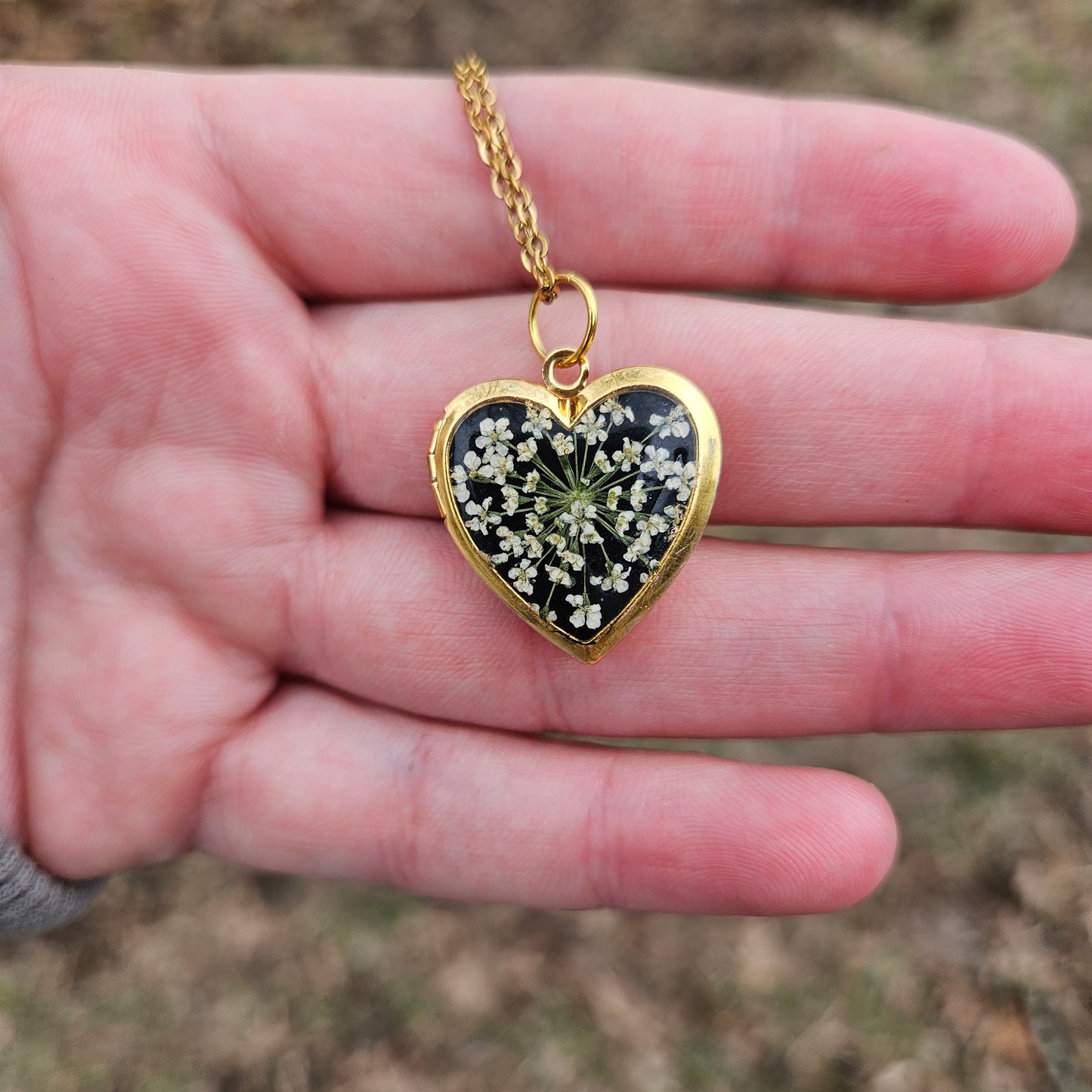 Floral Locket