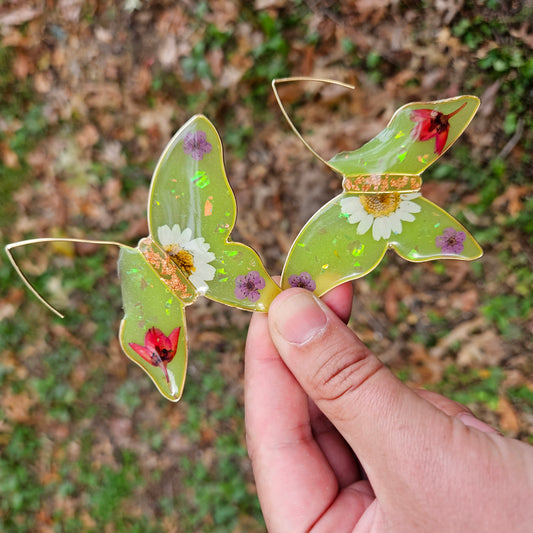 Glow Butterfly Hoops