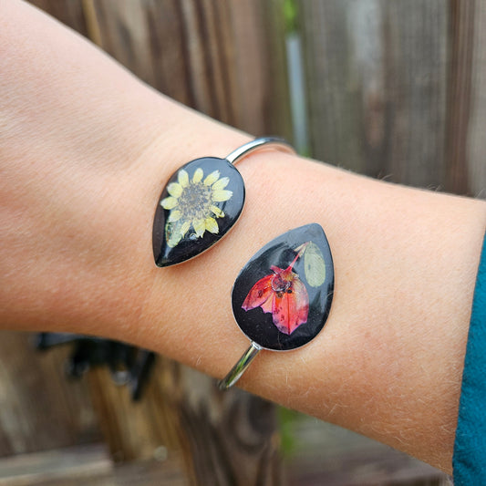 Floral Wrap Bracelet