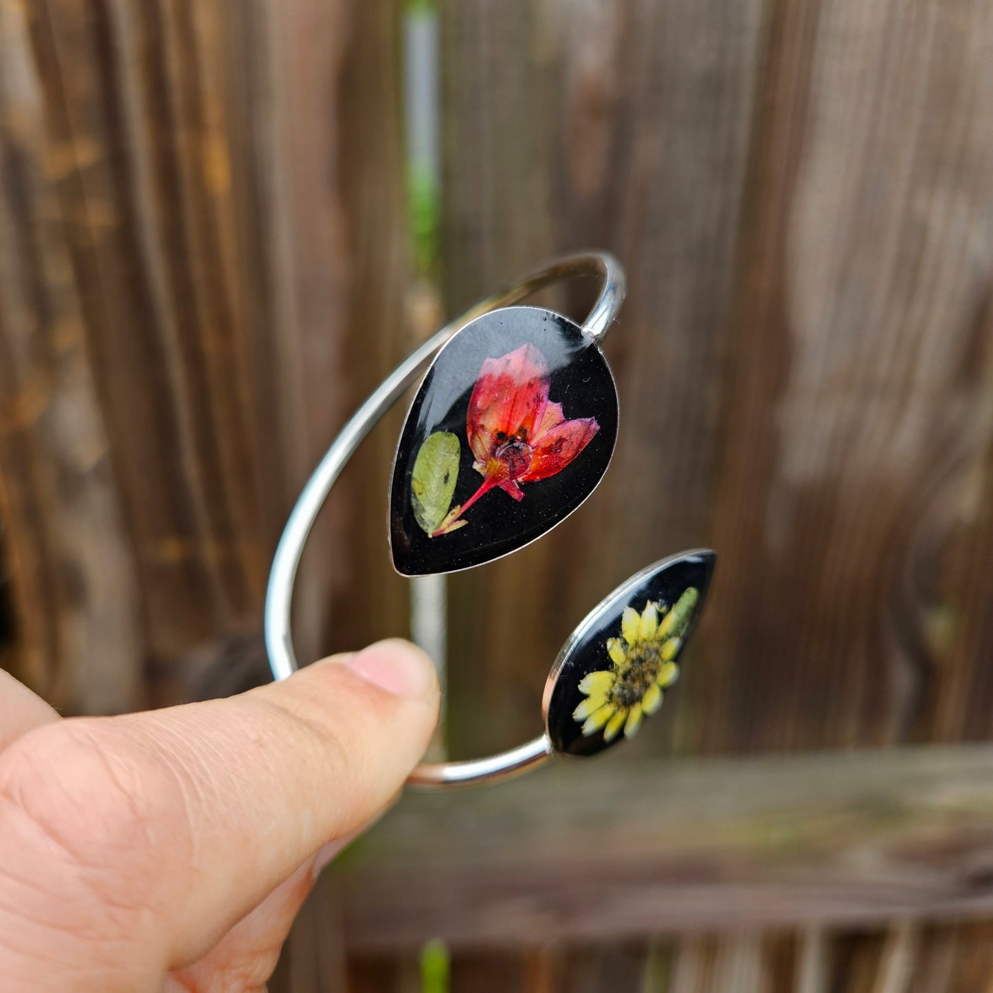 Floral Wrap Bracelet
