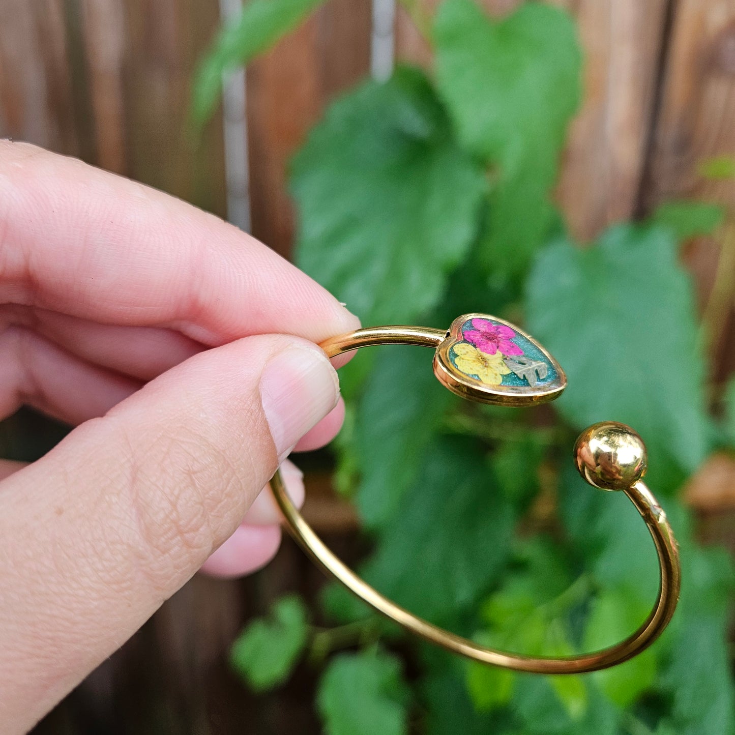 Floral Wrap Bracelet