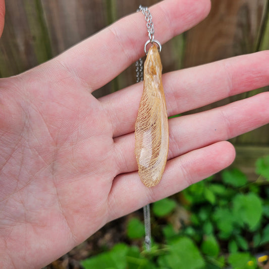 Maple Seed Necklace