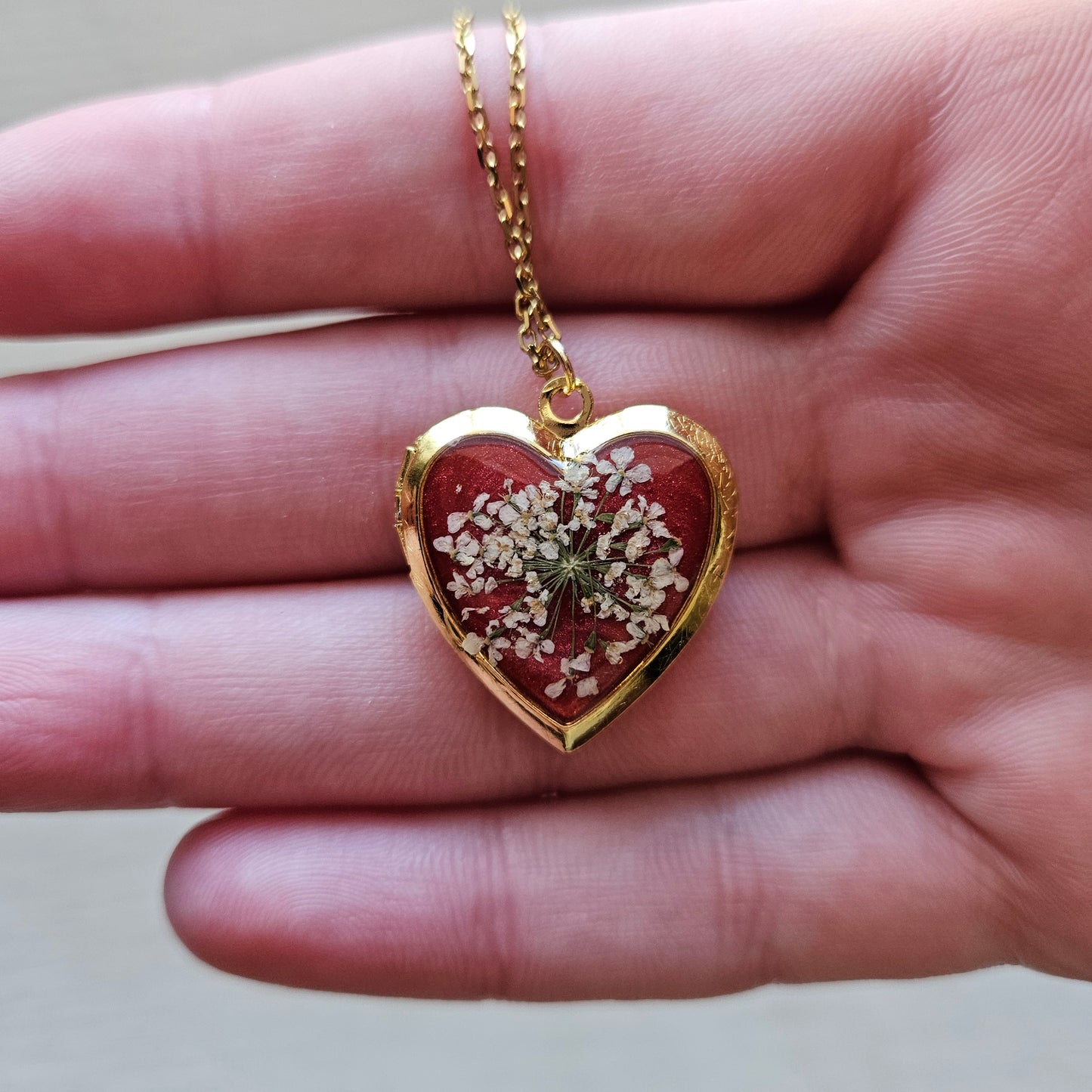 Floral Locket