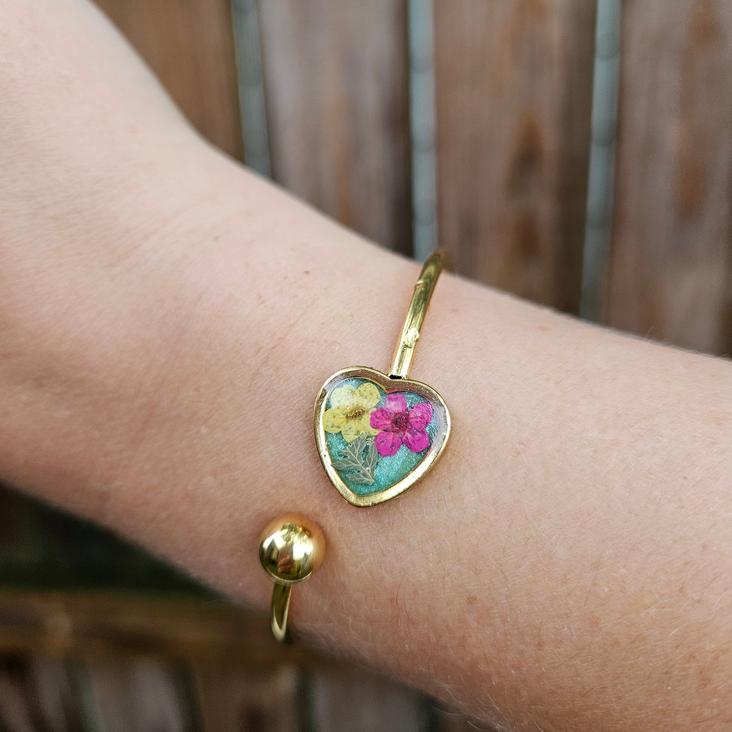 Floral Wrap Bracelet