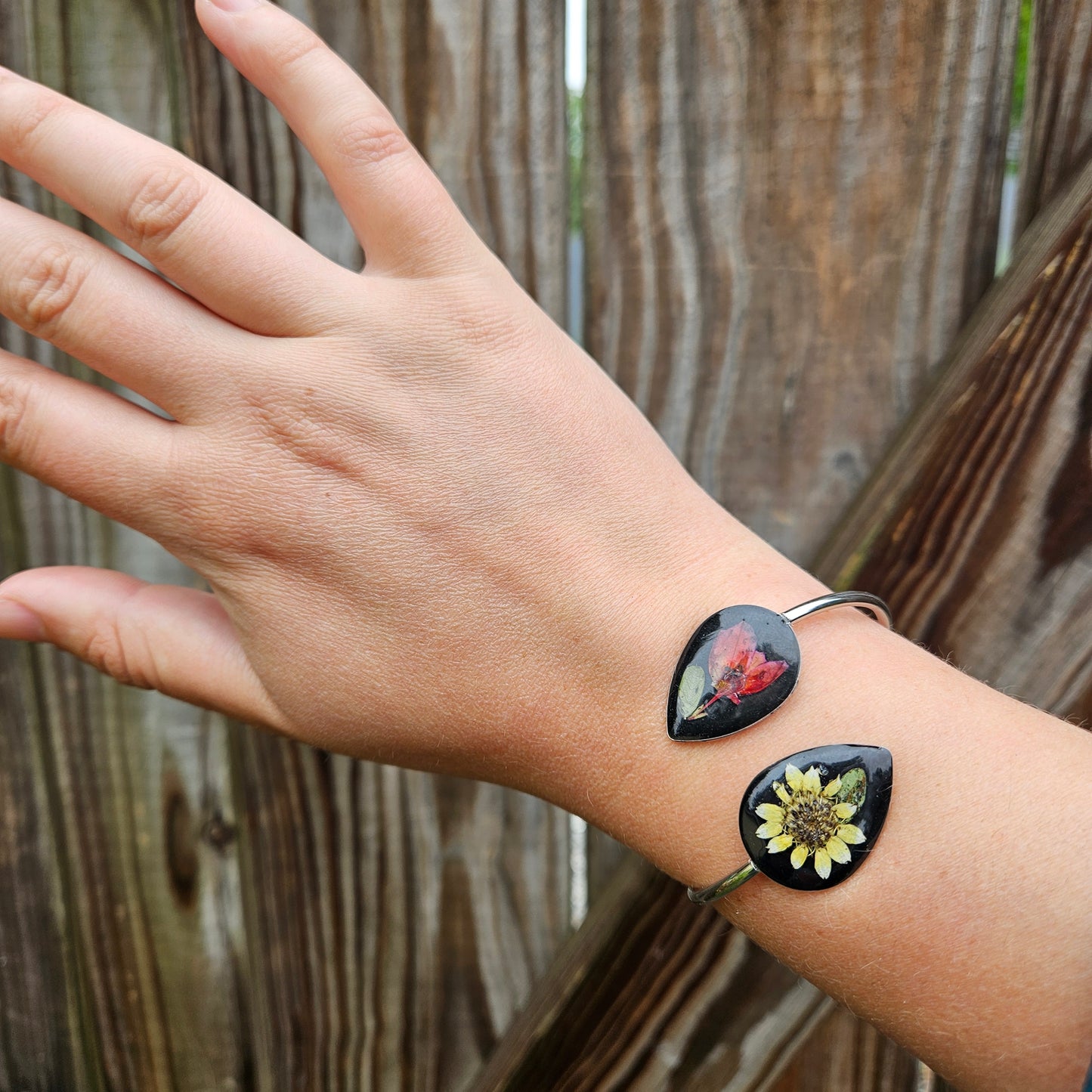 Floral Wrap Bracelet