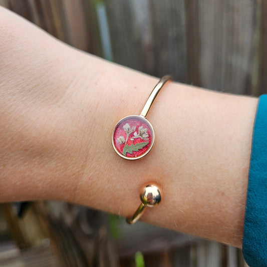 Floral Wrap Bracelet