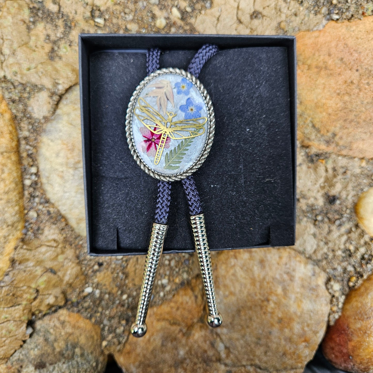 Floral Bolo Tie