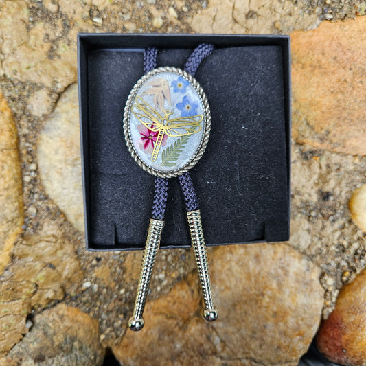 Floral Bolo Tie