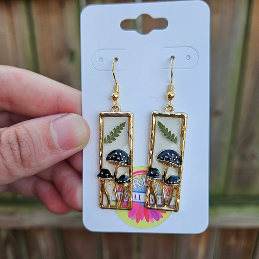 Mushroom Earrings