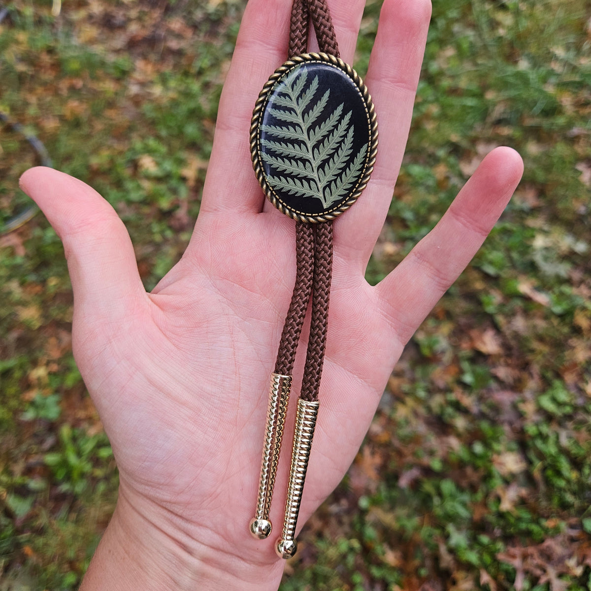 Floral Bolo Tie