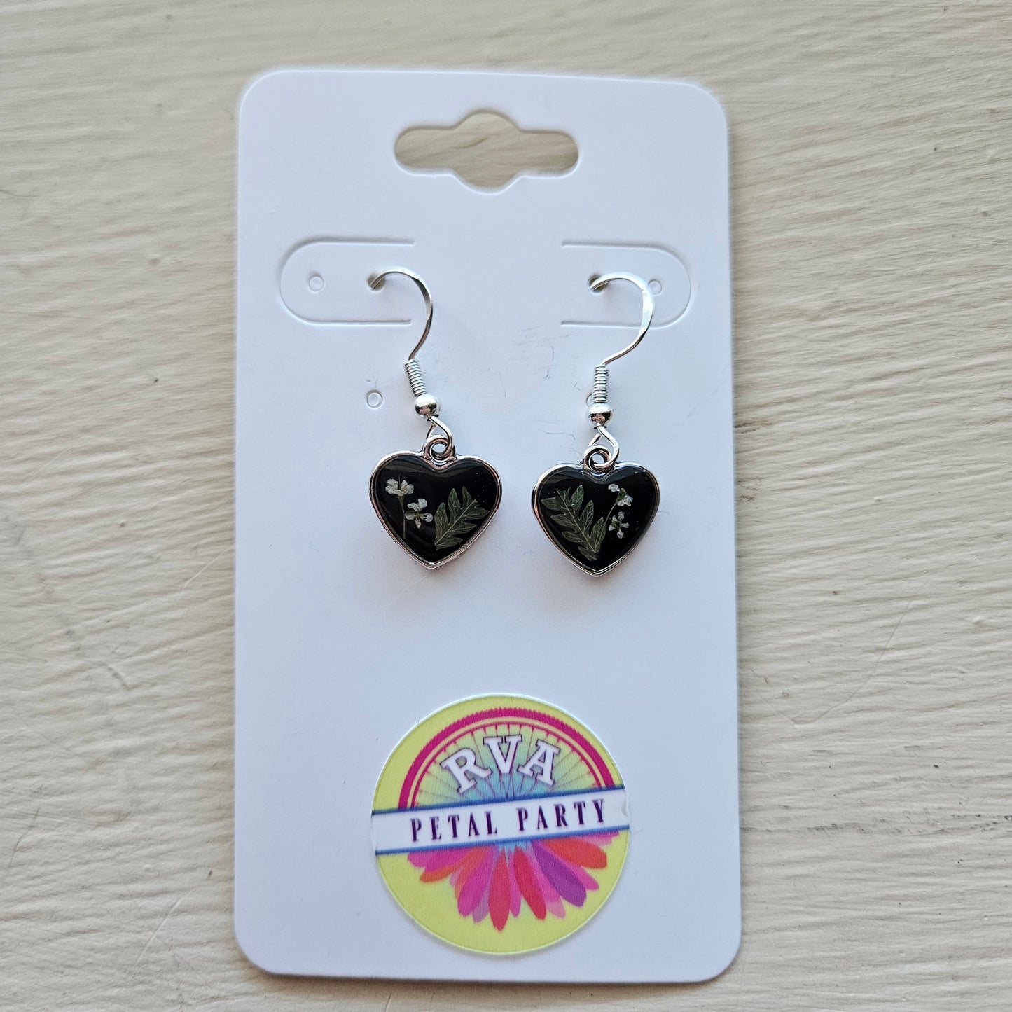 Mini Black Hearts