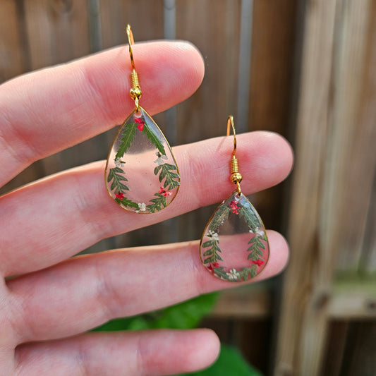 Fern Wreath Earrings