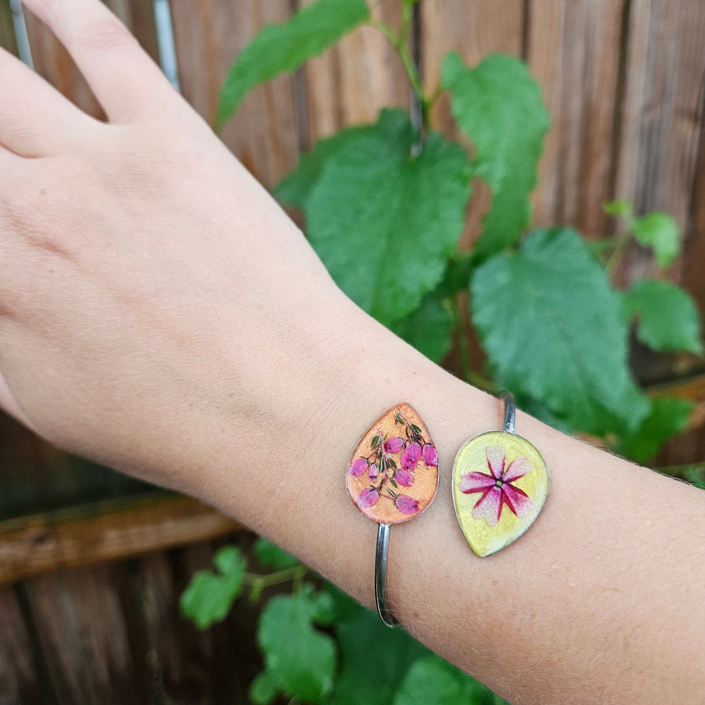 Floral Wrap Bracelet