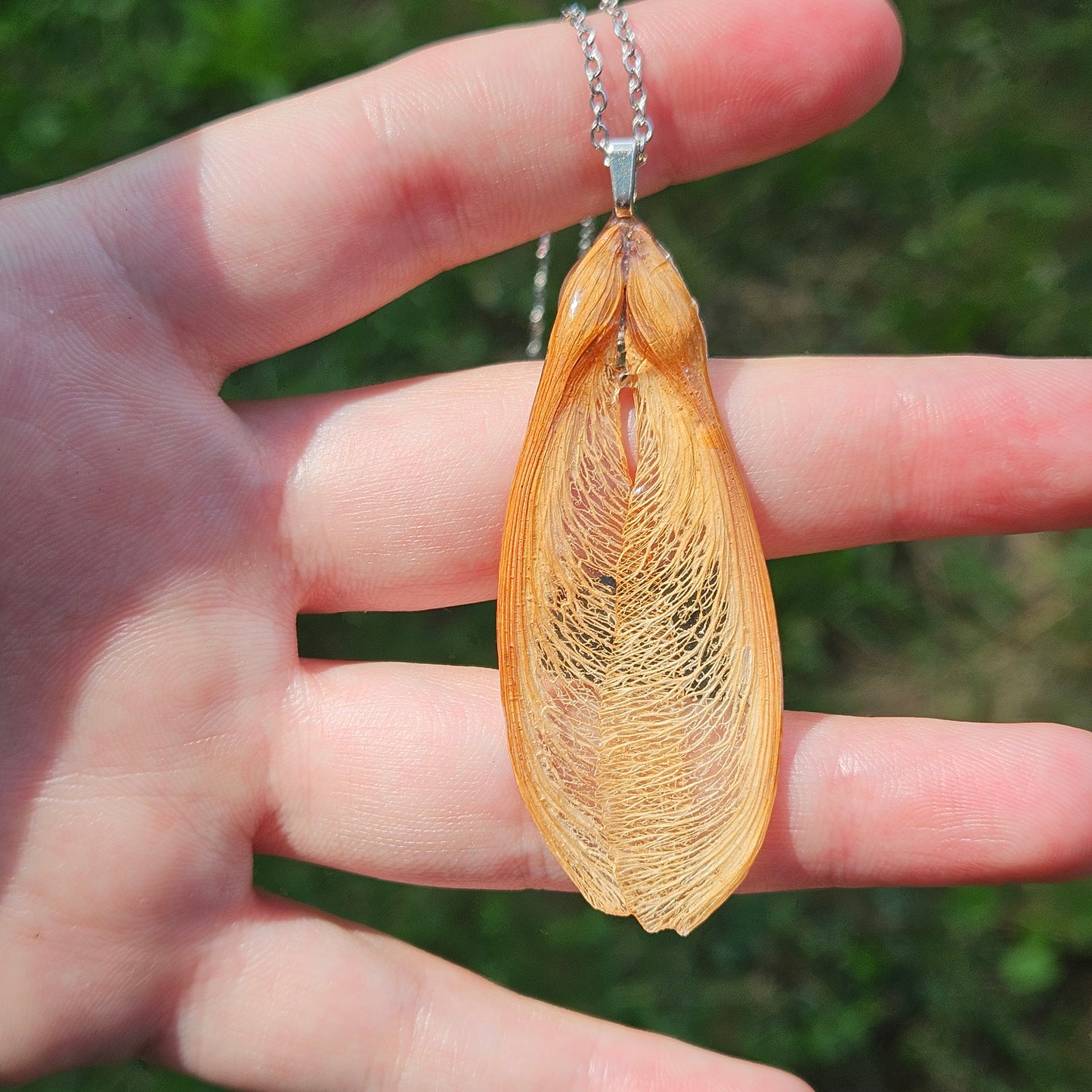Maple Seed Necklace