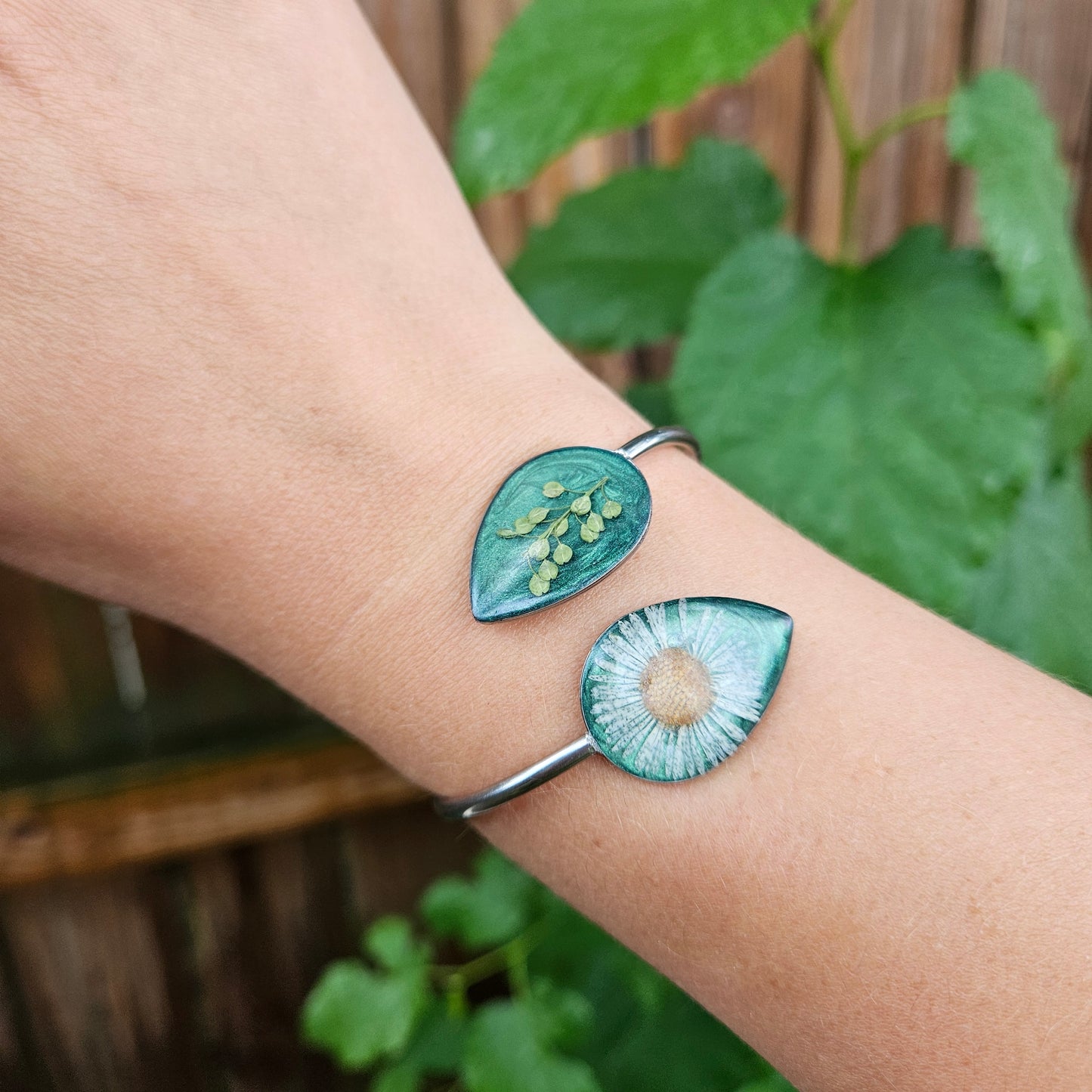 Floral Wrap Bracelet