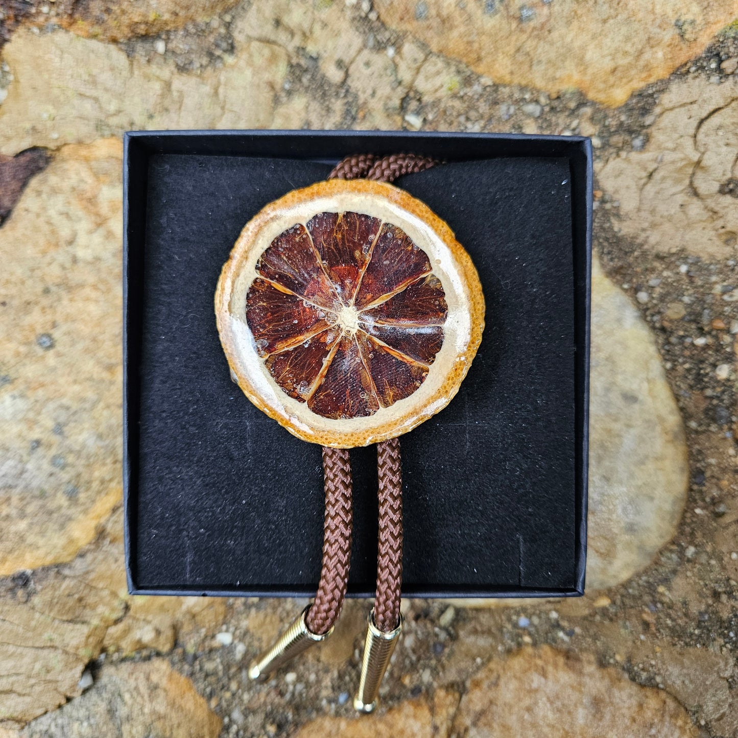 Floral Bolo Tie