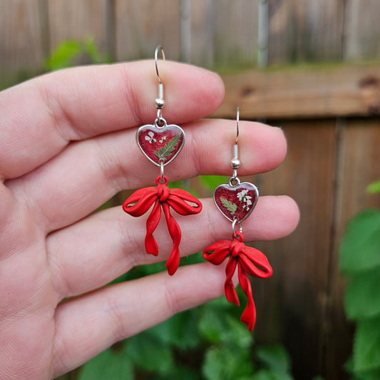 Romantic Floral Hearts