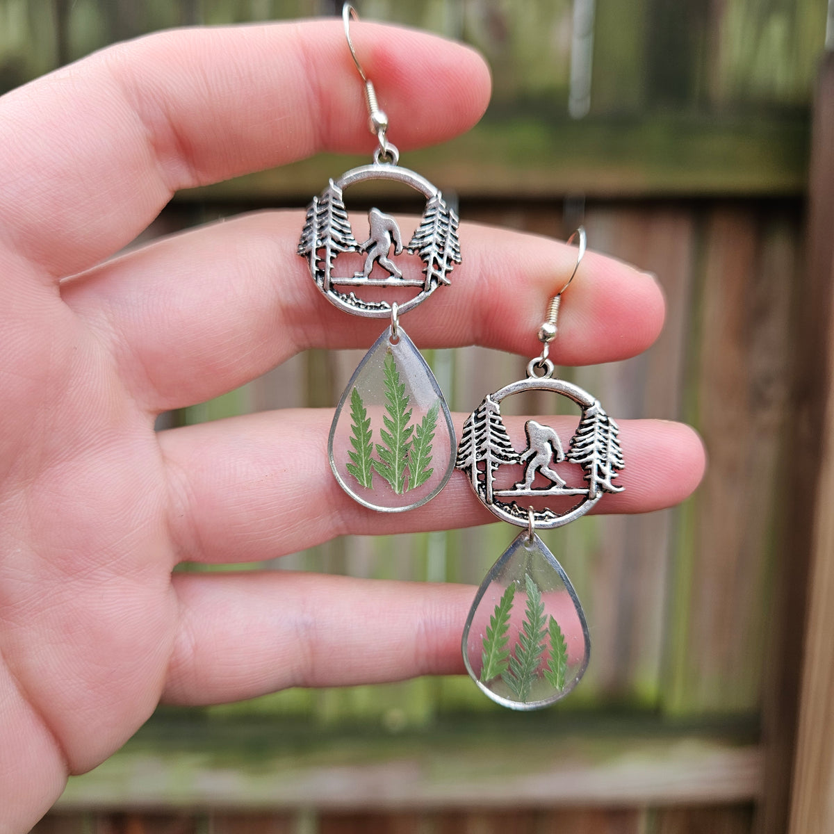 Sasquatch/Big Foot Earrings