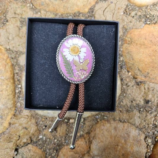 Floral Bolo Tie