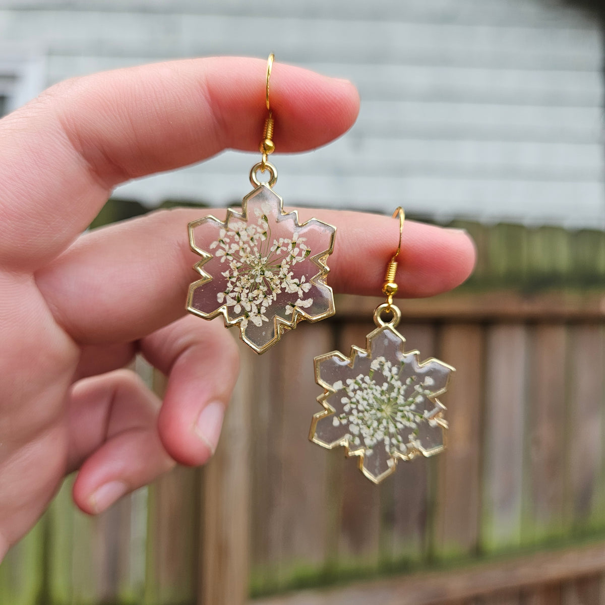 Snowflake Earrings